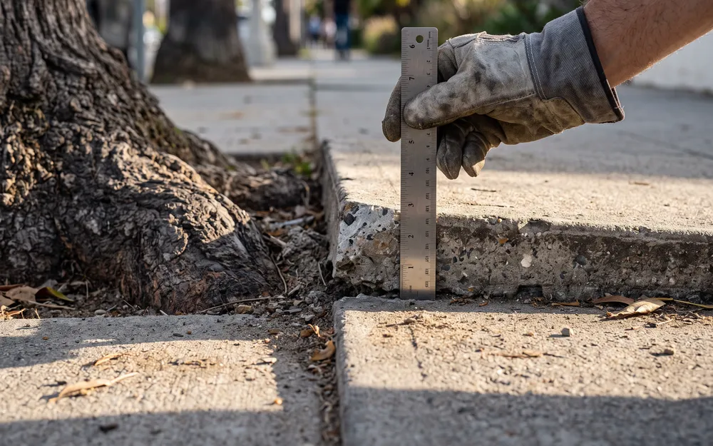 Concrete Trip Hazard Removal by BA Sidewalk Restoration in Oakland, CA